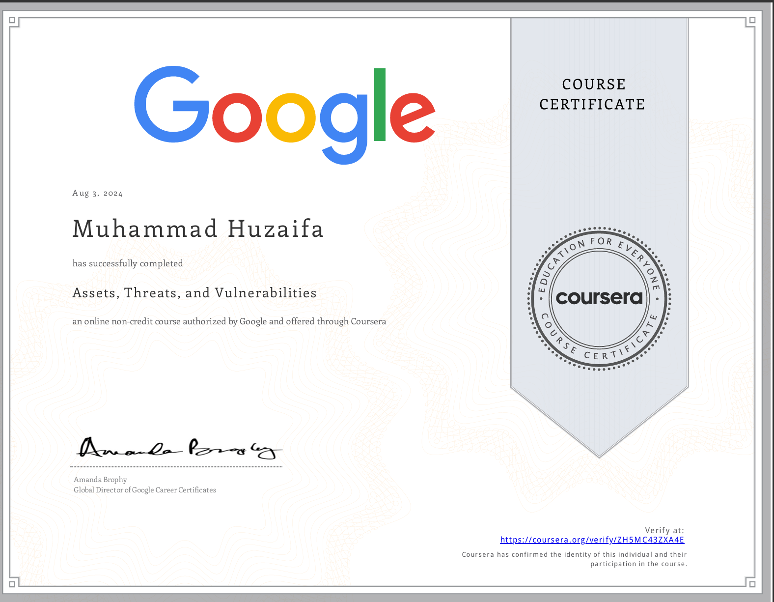 Assets, Threats, and Vulnerabilities